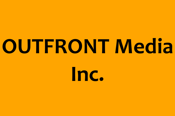 Technology Solutions Firm OUTFRONT Media Inc.