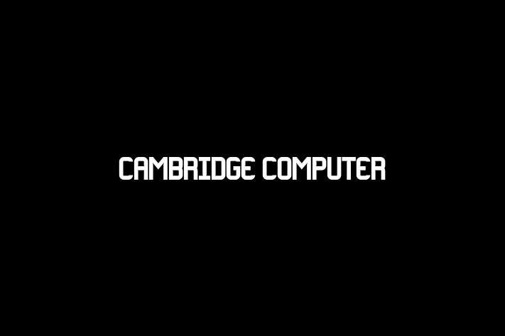 Application Development Company Cambridge Computer