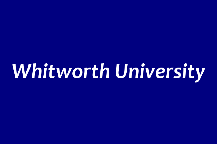 Human Resource Management Whitworth University