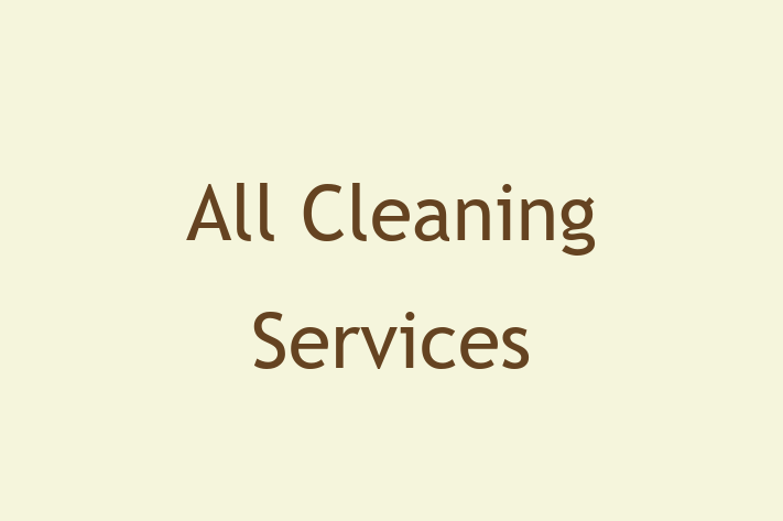 Residential Cleaning All Cleaning Services