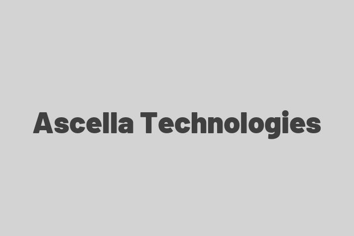 Software Firm Ascella Technologies