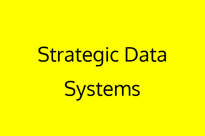 Tech Firm Strategic Data Systems