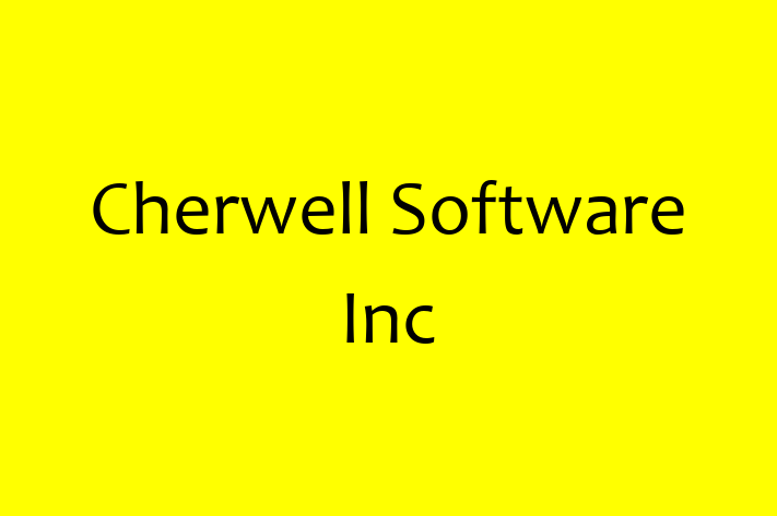 Tech Firm Cherwell Software Inc