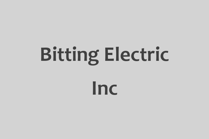 Workforce Management Bitting Electric Inc