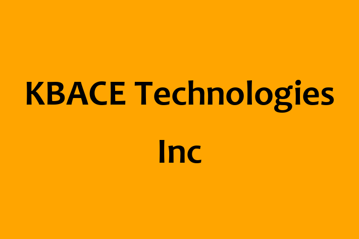 Software Consultancy KBACE Technologies Inc