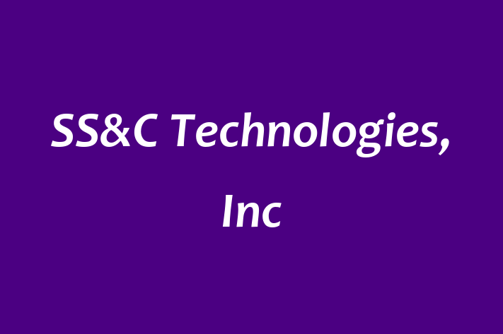 Tech Firm SSC Technologies Inc