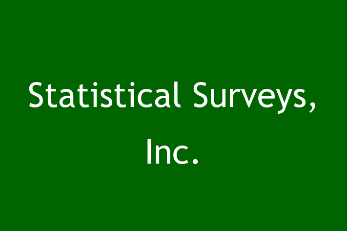 Technology Solutions Firm Statistical Surveys Inc.