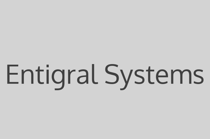 Tech Firm Entigral Systems