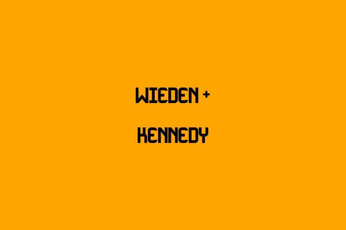 Workforce Management Wieden + Kennedy