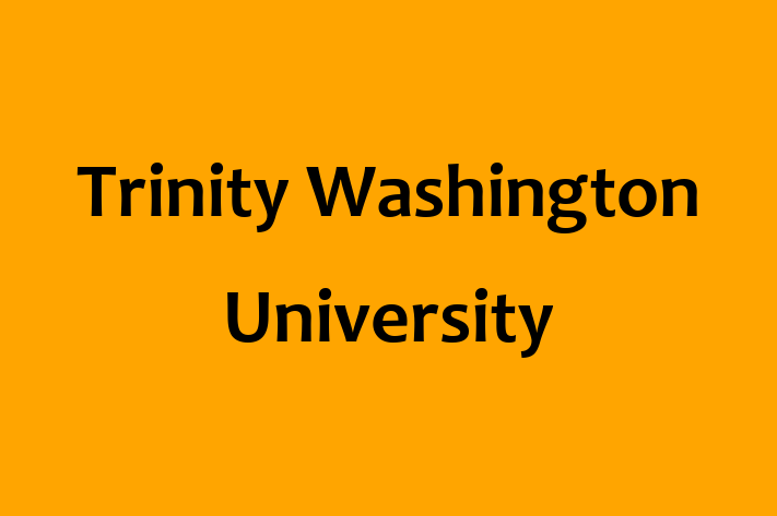 People Management Trinity Washington University