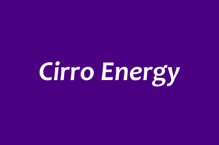 Software Consultancy Cirro Energy