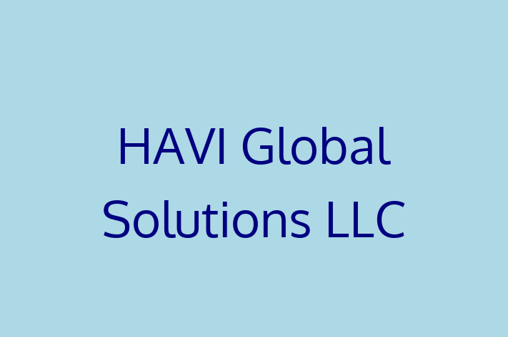 Software Development Firm HAVI Global Solutions LLC