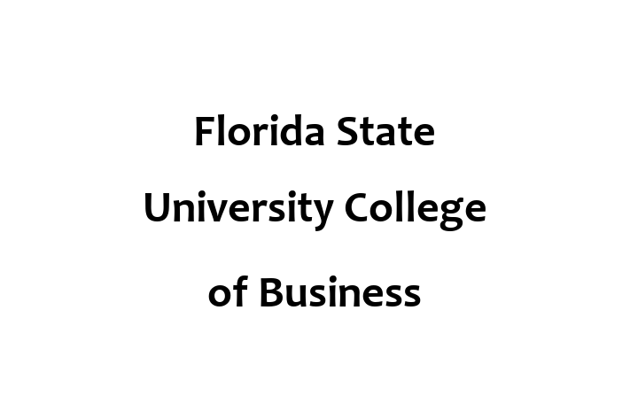 Labor Relations Florida State University  College of Business