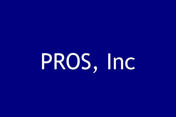 Software Consultancy PROS Inc