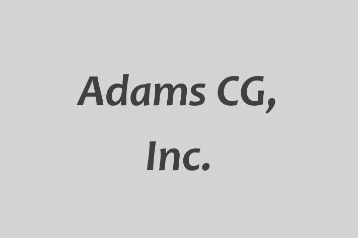 Employee Resource Management Adams CG Inc.