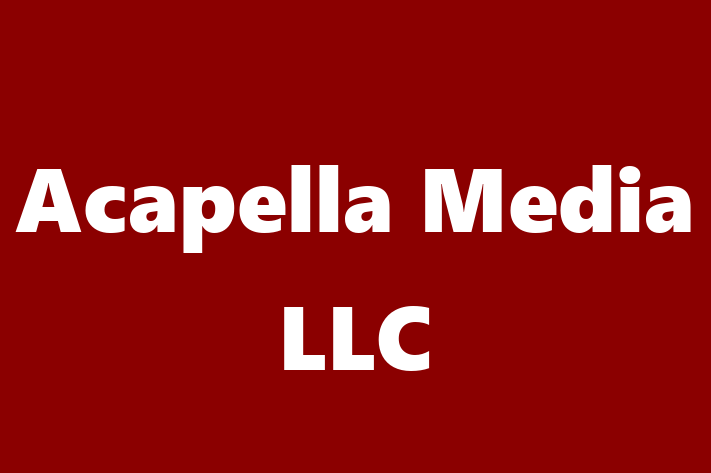 Software Consultancy Acapella Media LLC