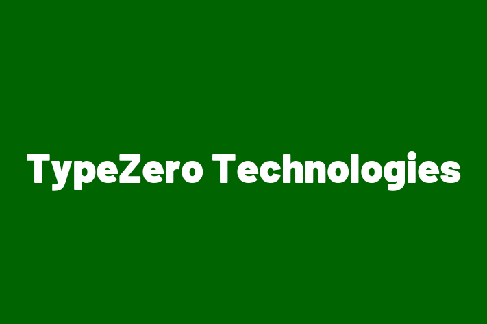 Tech Solutions Company TypeZero Technologies