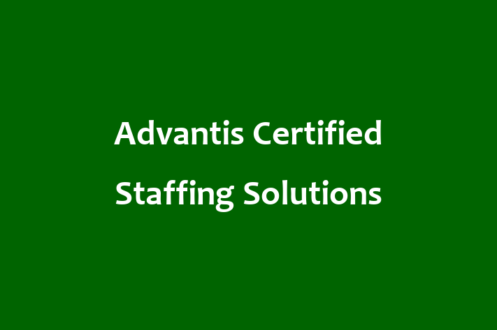 Talent Management Advantis Certified Staffing Solutions