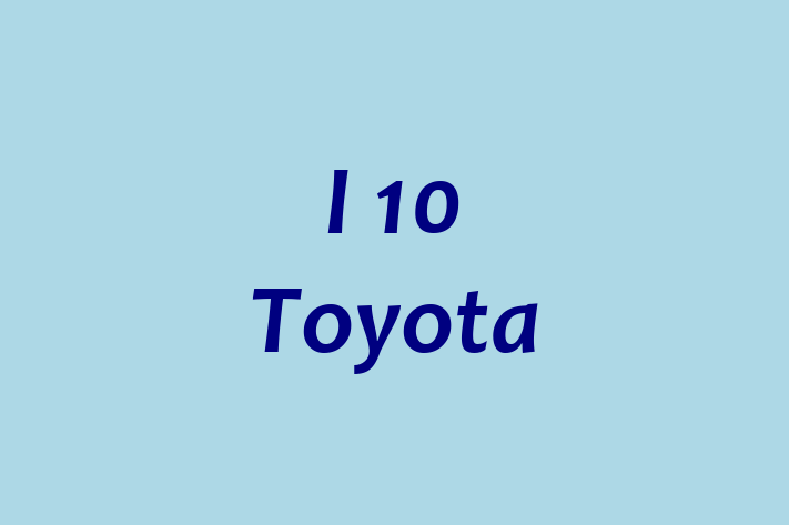 Talent Management I 10 Toyota