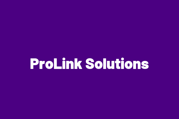 Technology Company ProLink Solutions