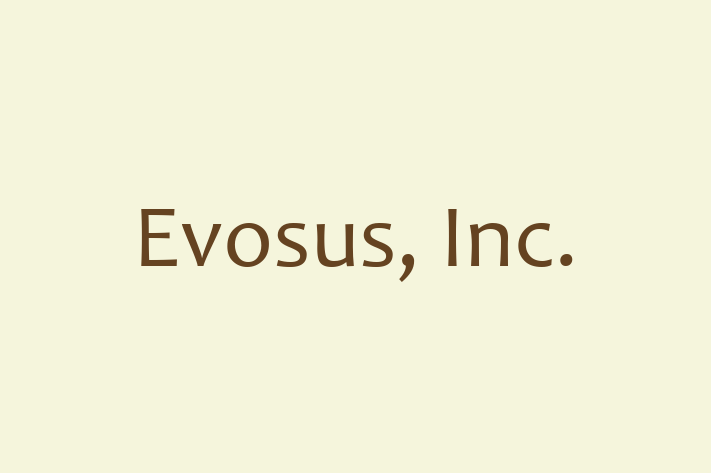 Software Solutions Provider Evosus Inc.