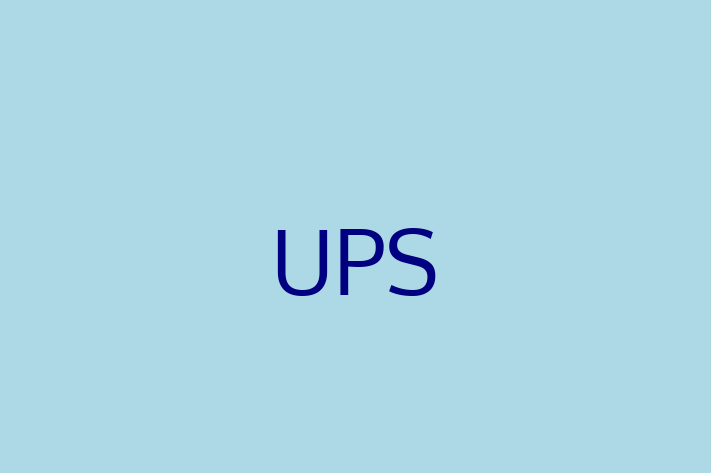 Software Services Company UPS