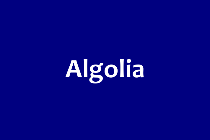 Software Development Firm Algolia