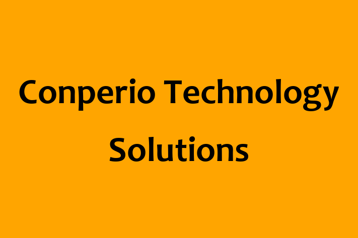 Tech Solutions Company Conperio Technology Solutions