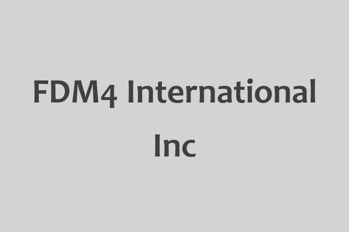 Tech Firm FDM4 International Inc