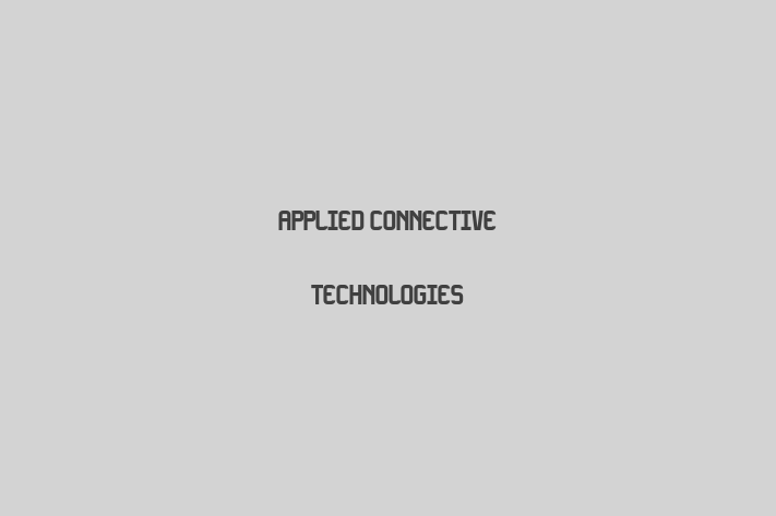 Personnel Management Applied Connective Technologies