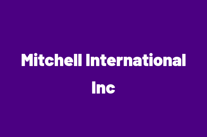 Technology Company Mitchell International Inc