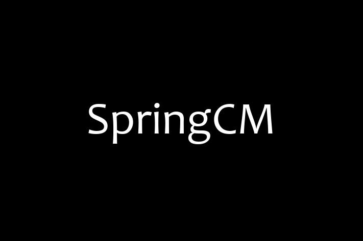 Technology Solutions Firm SpringCM