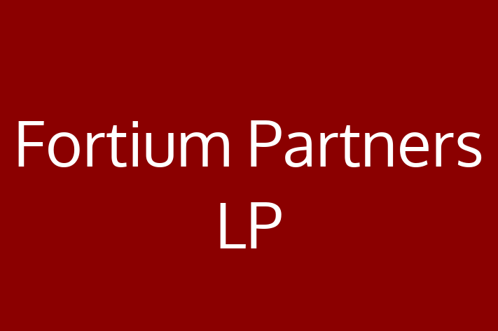 Tech Firm Fortium Partners LP