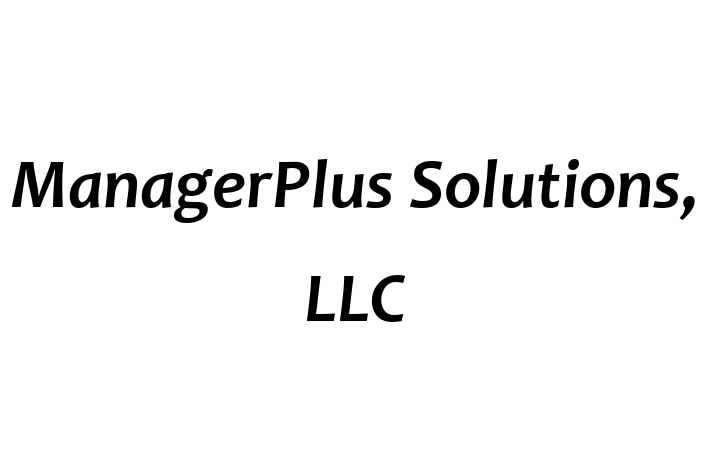 Software Firm ManagerPlus Solutions LLC