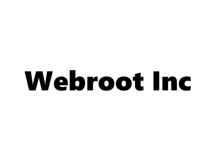 Software Firm Webroot Inc