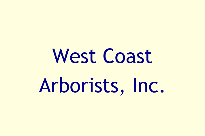 Tech Firm West Coast Arborists Inc.