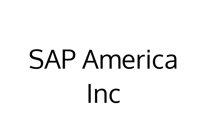 Software Development Company SAP America Inc