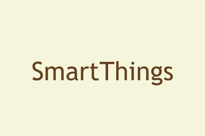 Software Engineering Company SmartThings