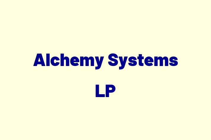 Software Firm Alchemy Systems LP