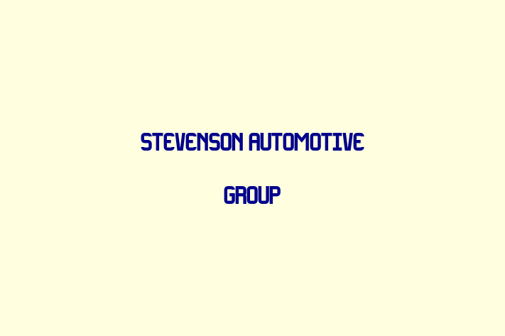 Talent Management Stevenson Automotive Group