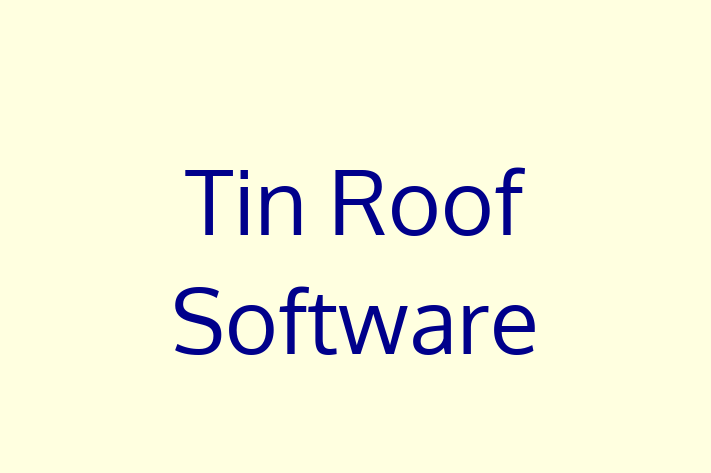 Software Firm Tin Roof Software