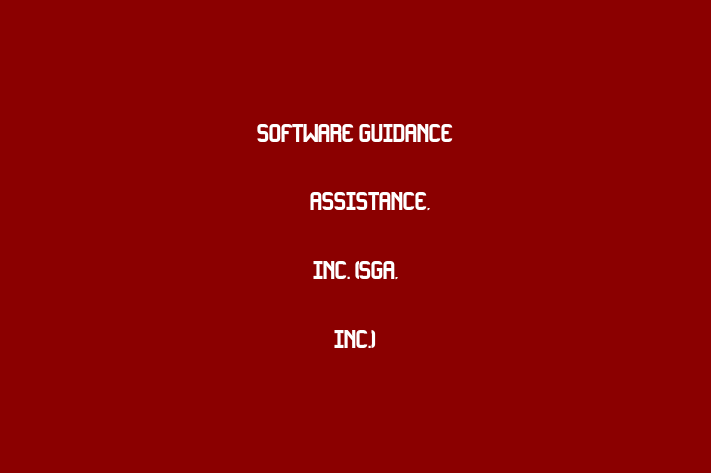 Personnel Management Software Guidance  Assistance Inc. SGA Inc.