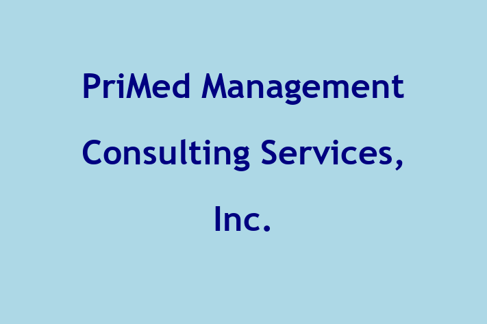 Talent Management PriMed Management Consulting Services Inc.