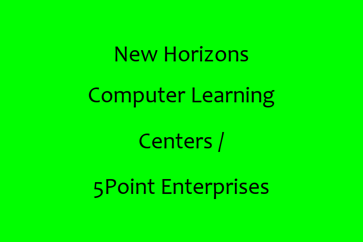 Technology Company New Horizons Computer Learning Centers 5Point Enterprises