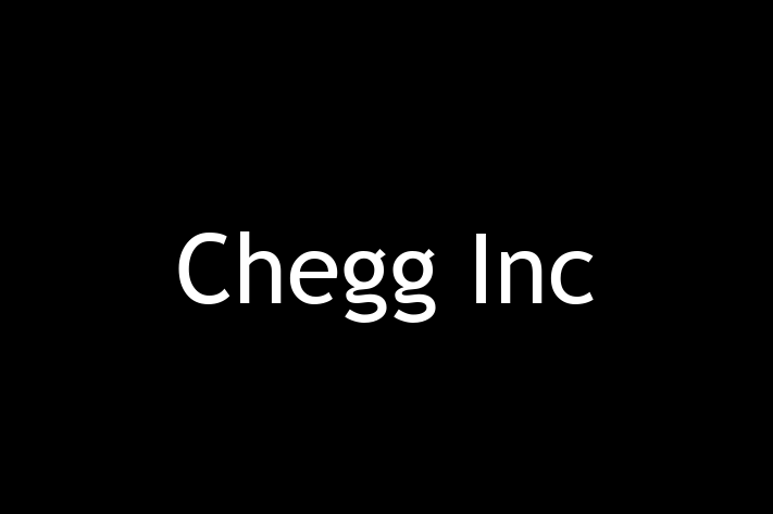 Software Engineering Company Chegg Inc