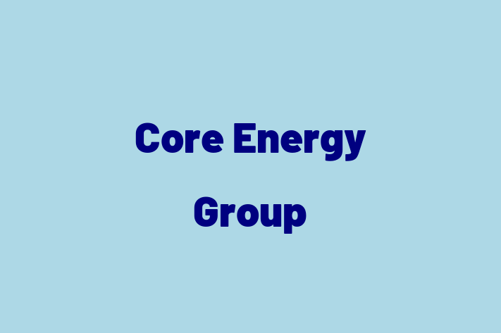 Workforce Management Core Energy Group