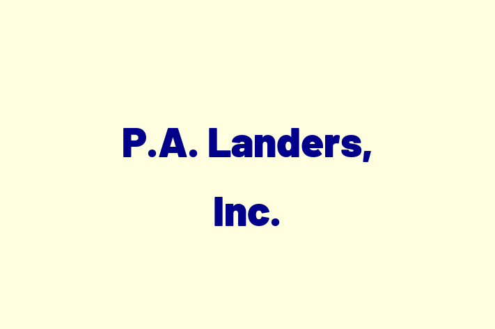 Employee Resource Management P.A. Landers Inc.