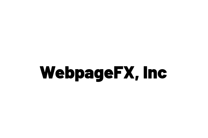 Software Services Company WebpageFX Inc