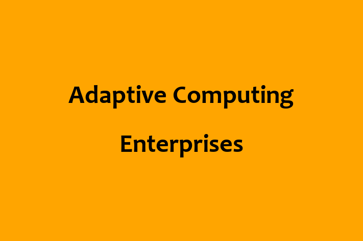 Technology Company Adaptive Computing Enterprises