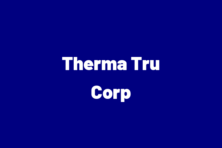 Technology Solutions Firm Therma Tru Corp